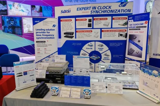 The sole Chinese participant! The Saisi ISPCS 2023 London Exhibition has successfully concluded. Exploring the broader boundaries of time-frequency applications with global partners!