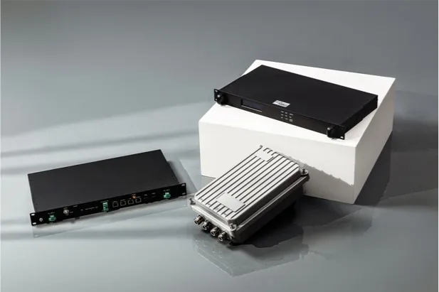 What are the components of a hospital clock system?