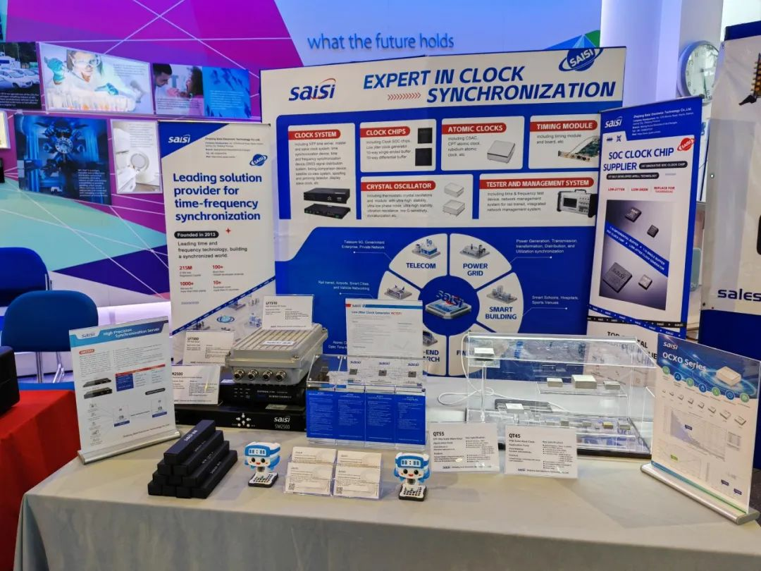 China is the only participating company! SaisiISPCS 2023 London Exhibition has come to a successful conclusion, exploring broader boundaries of time-frequency applications with global partners!
