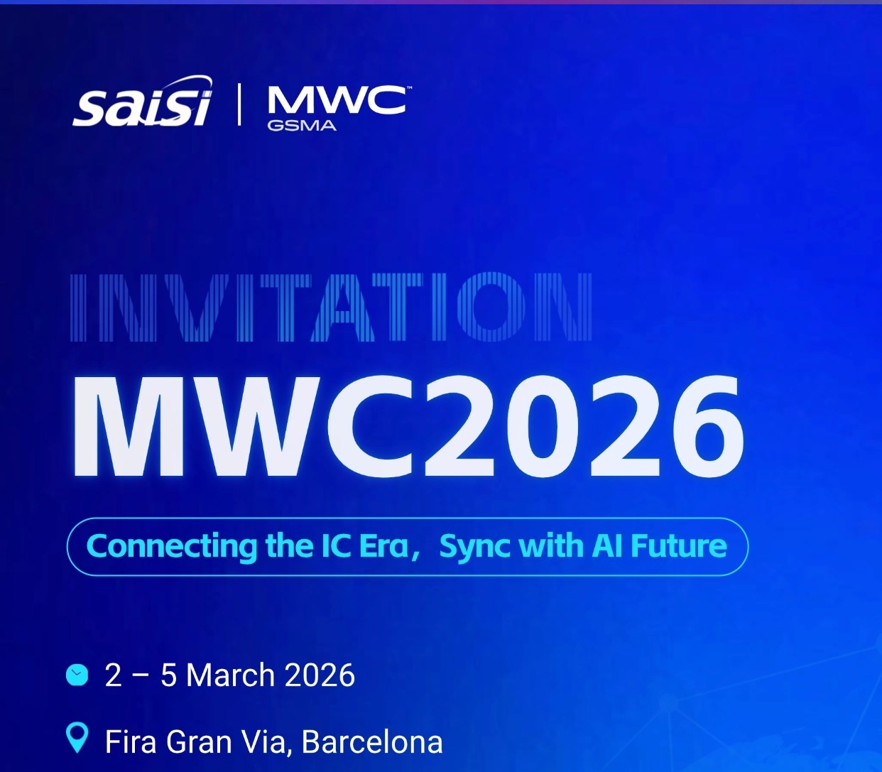 Saisi to Exhibit at MWC2026 Barcelona: Delivering Advanced Time-Frequency